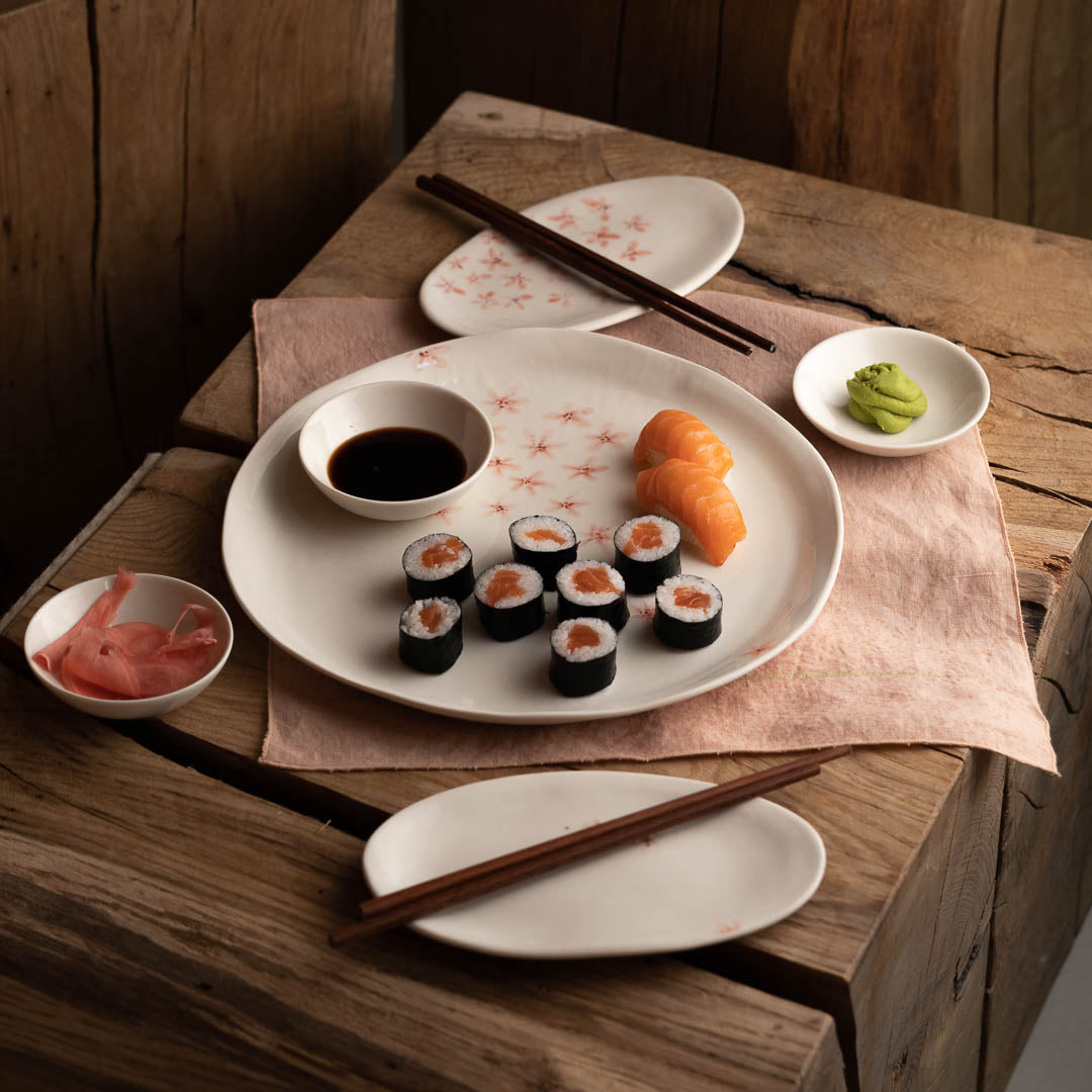 Set sushi porcelana sale